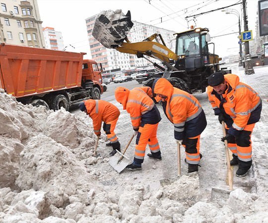 Уборка снега в Волгодонске и  Ростовской области